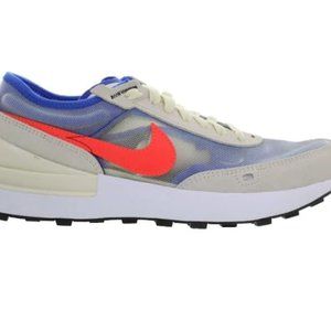 Nike Waffle One GS Sneakers - Coconut Milk/Crimson - Mens 6.5 / Womens 8